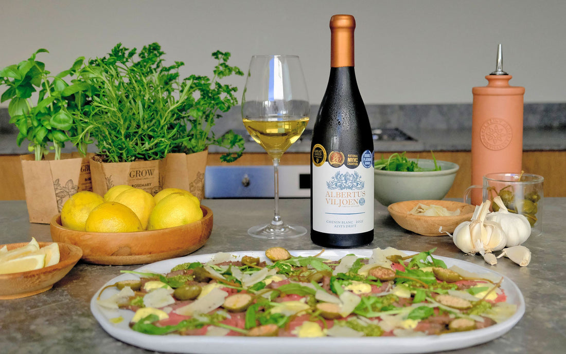 Recipe: Beef Filet Carpaccio & Wine Pairing
