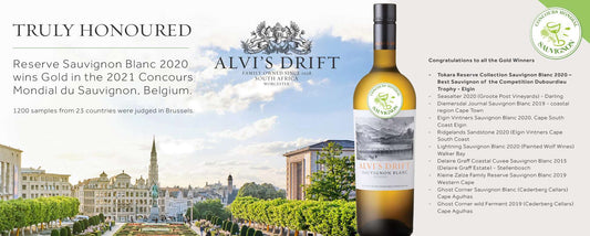 Alvi’s Drift Wins Gold in Concours Mondial Du Sauvignon 2021