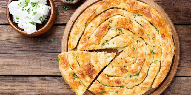 Junel’s Bulgarian Feta Pie with Sauvignon Blanc Pairing