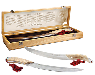 Alvi's Drift Wine Bottle Sabrage Sabre